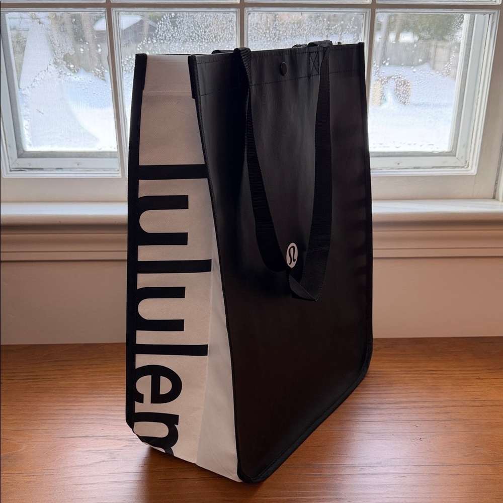 lululemon Large Black Tote Bag